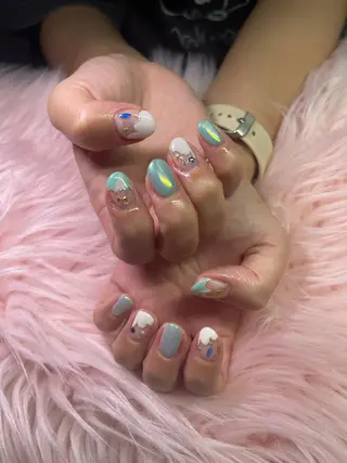 ネイル ネイルサロンキュアイスト所属・キュアイスト アコパラジェル調布のネイルデザイン