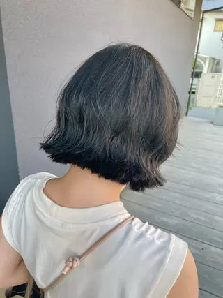 ショート LORO.hairmake&spa所属・山﨑 ひよりのヘアスタイル