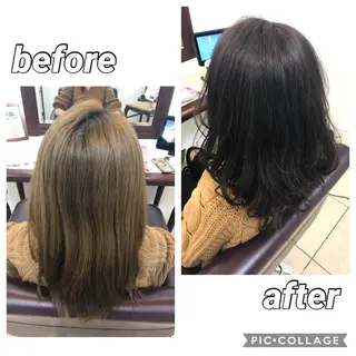 ロング カラー 🫧髪質改善×艶髪 🫧根本泰成🫧のヘアスタイル