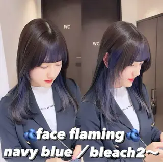 カラー 渋谷:インナーカラー ／🍒エリカ🍒のヘアスタイル