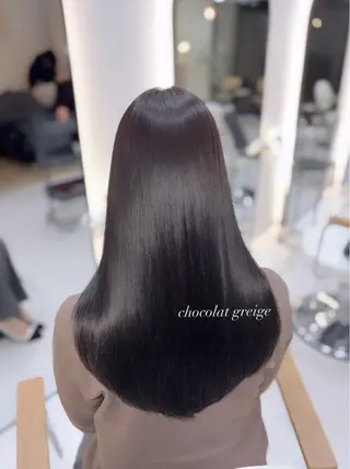 ロング カラー 艶髪・透明感カラー・ 韓国ヘア・Yuriのヘアスタイル