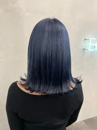 セミロング je suis heureuse所属・ハイライトカラー 🌀ゆい❣️のヘアスタイル