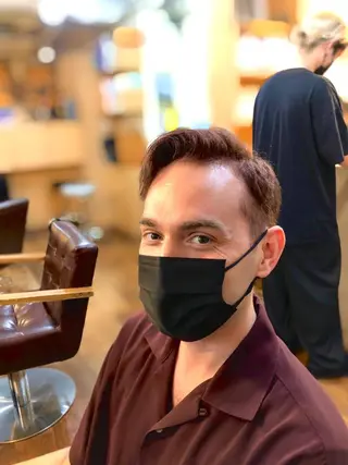 カラー メンズ 🌿ダブルカラー/ 明大前/中村渓太のヘアスタイル