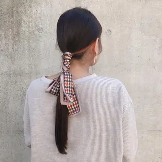 ロング ヘアアレンジ BOTTOMS所属・🌸透明感艶 カラー🌸Yuukiのヘアスタイル