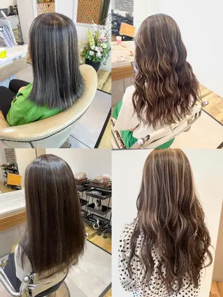 ロング enn.bleach by t.a.g所属・碇山 楓己のヘアスタイル