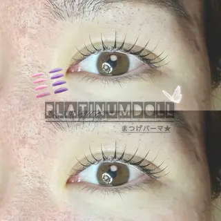 マツエク・マツパ 💫束感まつげパーマ YUKA💫のマツエク・マツパデザイン