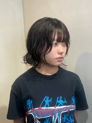 ショート Uo/似合わせパーマ /髪質改善/四条烏丸のヘアスタイル