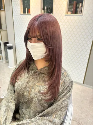 ロング イシザワ ユミのヘアスタイル
