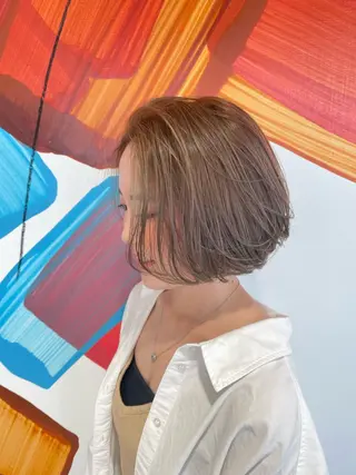 ショート goshima nagisaのヘアスタイル