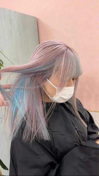 ロング カラー 🪞ダメージレス艶 🪞れいのヘアスタイル