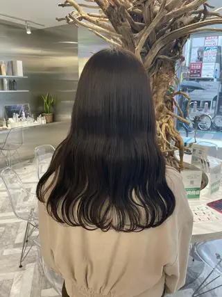 ロング カラー 🧁はるひ/ ZEST八王子🟡のヘアスタイル