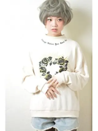 ショート カラー 木村 創造🌟 デザインカラーお任せのヘアスタイル