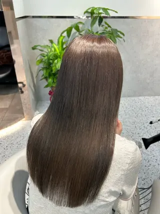 セミロング カラー ボブ/髪質改善 jionのヘアスタイル