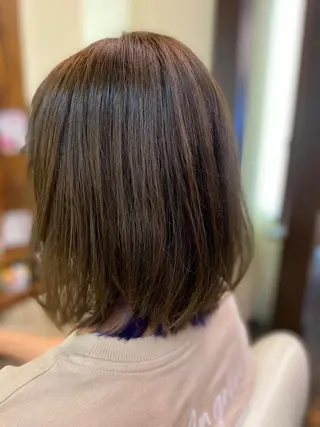 ショート カラー ヘアアレンジ メンズ 加藤 瑠美のヘアスタイル