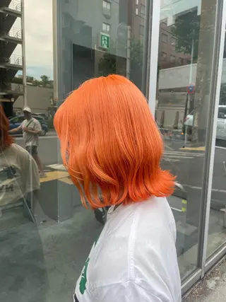 カラー ️🩷ハイトーン特化 RYUGA️🩵のヘアスタイル