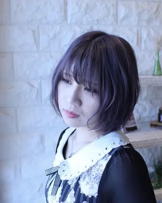 ショート カラー 土居 正季のヘアスタイル