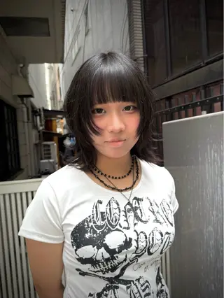 ミディアム ROSIER所属・ウルフカット 🐺ｾﾝﾀﾞｱｶﾈのヘアスタイル