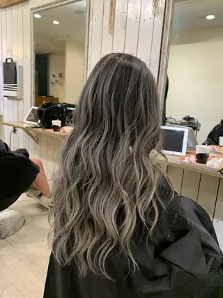 ロング 高山 滉太のヘアスタイル