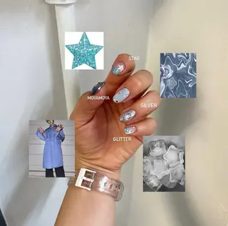 ネイル 小川 柚香のネイルデザイン