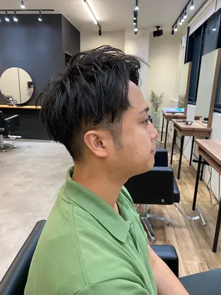 メンズ well高崎上大類店所属・well高崎上大類町 /湯浅泳作のヘアスタイル