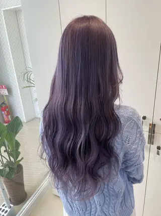 ロング カラー ナチュラル/韓国💎 haruka 💎のヘアスタイル
