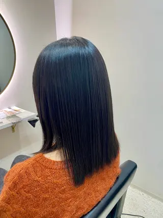 ミディアム 韓国🇰🇷艶髪 ケアカラーSHURIのヘアスタイル