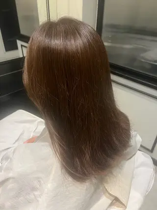 ミディアム カラー Cadre新小岩🫧 栗原葵のヘアスタイル