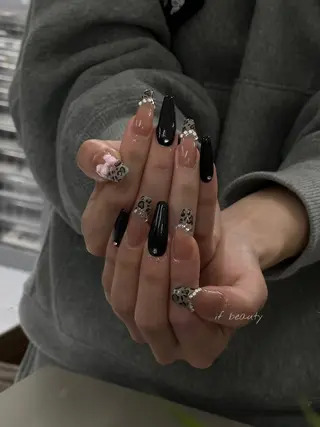 ネイル if Hair＆Nail Salon所属・IKA /海外ネイル /個性派/ワンホンのネイルデザイン