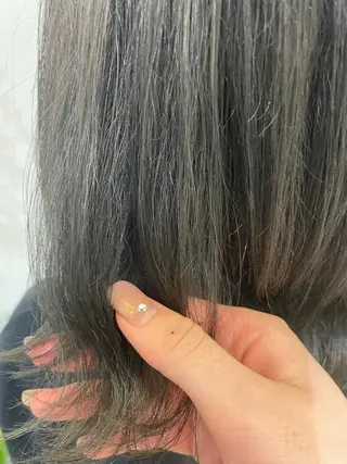 カラー 髪質改善カラー🤍 エクステ✨君島由実子のヘアスタイル