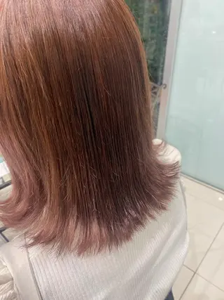 ミディアム カラー 💚ミヤマ アンナ☘️のヘアスタイル