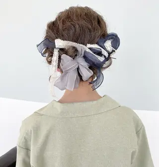 ヘアアレンジ 艶髪/モテヘア🎀 MIHOのヘアスタイル