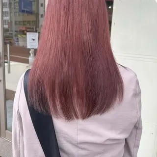 セミロング カラー 高橋 みく/ minim 暖色のヘアスタイル