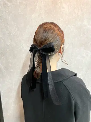 セミロング ヘアアレンジ belle / anna🎀のヘアスタイル
