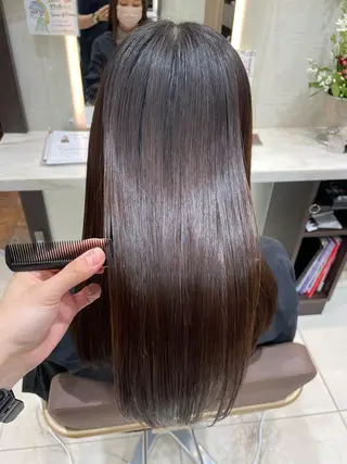 ロング 美髪×縮毛矯正 水上真由美😘のヘアスタイル