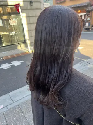 ミディアム カラー ✨透明感カラー✨ 🦖佐々木未来🦕のヘアスタイル