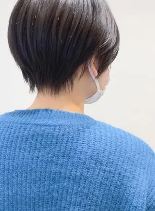 ショート カラー 鈴木 啓介のヘアスタイル