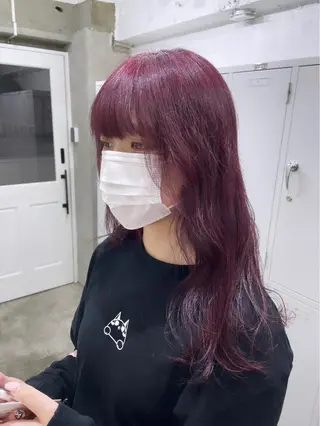 カラー 色落ち綺麗透明感カラ /ボブ/ナカツヒカルのヘアスタイル