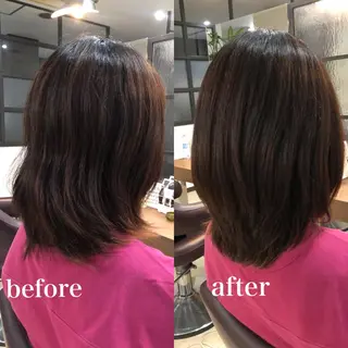 ミディアム SOL .✂︎ 松永李帆のヘアスタイル
