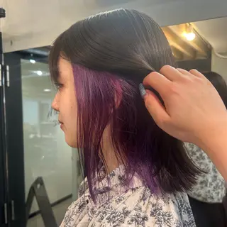 ショート カラー ✨うる艶/ブリーチ✨ 𝓡𝒖𝓷𝐚💋のヘアスタイル