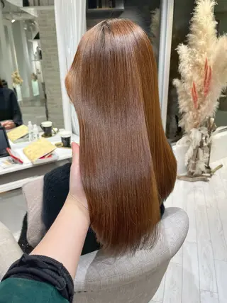 セミロング 村上 茉莉花のヘアスタイル