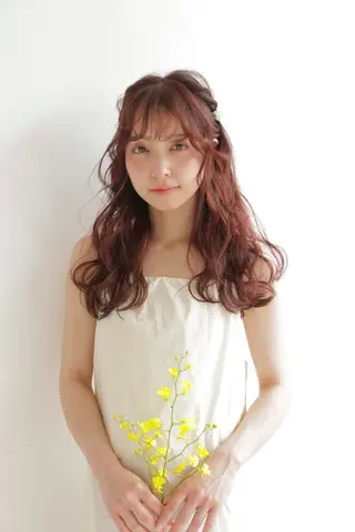 セミロング 暖色カラー / minoriのヘアスタイル