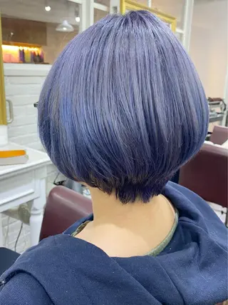 ショート ヘアリゾート粋　新宿三丁目本店所属・前地 麻衣のヘアスタイル