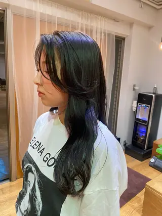 ロング カラー 【ヘアセット/美眉】 吉川玲のヘアスタイル