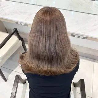 ミディアム honoca 🤍のヘアスタイル