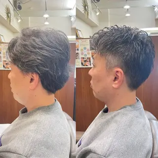 ショート メンズ トレサンパ所属・💈トレサンパ 💈金山駅✂︎愛実のヘアスタイル