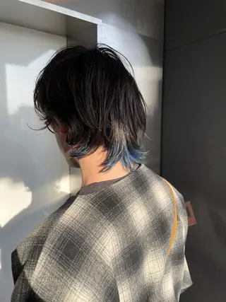 ショート 金山/メンズパーマ 西村侑真のヘアスタイル