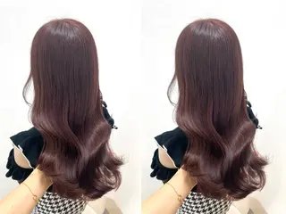 ロング カラー 縮毛矯正・癒し ヘッドスパ🧸ここなのヘアスタイル