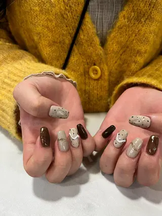 ネイル 小川 奈々花のネイルデザイン
