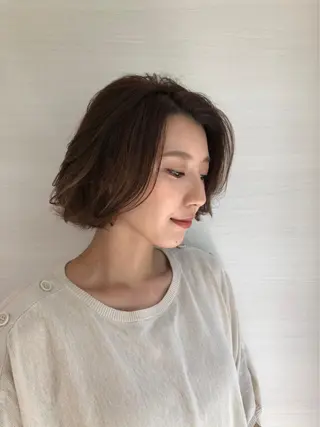 ミディアム ✨あなたのお悩み解消 美容師✨TOMOKAのヘアスタイル
