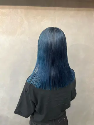 ミディアム ❤️‍🔥シールエク ＋カラー京❤️‍🔥のヘアスタイル